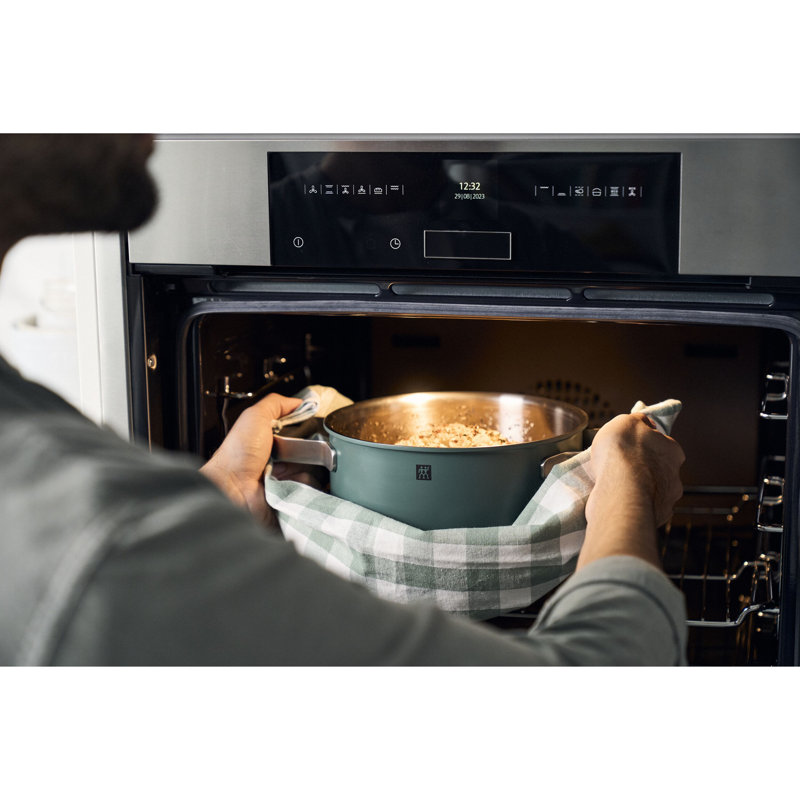 ZWILLING Pure 6-Pc Stainless Steel Cookware Set, Rose, Green