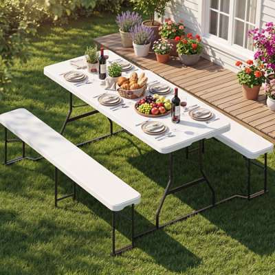 Ensemble de table de pique-nique 6/8 personnes