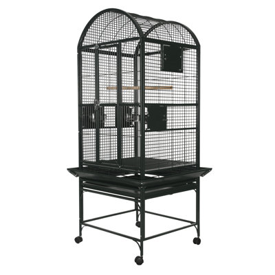24x22 Black Dome top Cage by A&E
