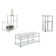 Platz 3 - Piece Glass Top Living Room Table Set