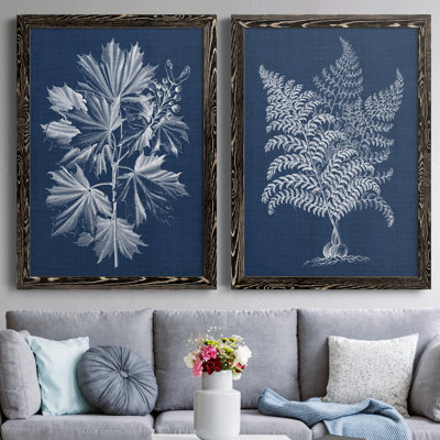 " Foliage Chintz V " 2 - Pieces