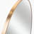 Gold 20 Inch Metal Round Bathroom Mirror-124430492-124430484-124430491