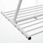 Foxydry Mini White Aluminum Foldable Retractable Clothesline-1645476276