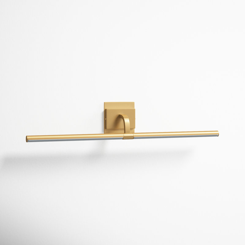 Mona LED Armed Sconce, Gold