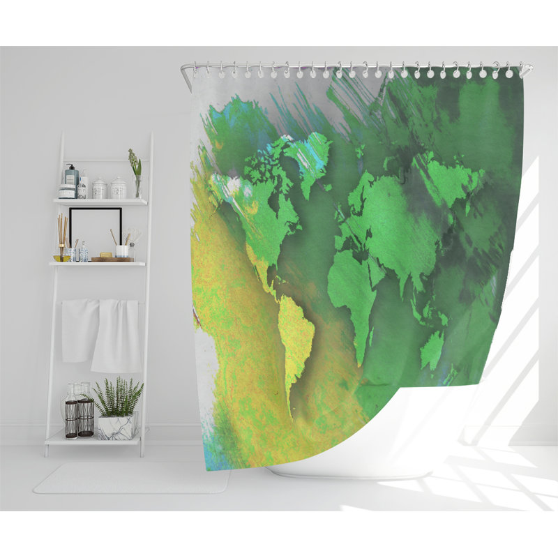 Lincolnville Polyester Shower Curtain Set