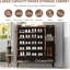 24 Pair Shoe Storage Cabinet