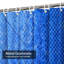 Rideau de douche avec 12 crochets-502639174