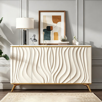 Nordic style minimalist large-capacity sideboard