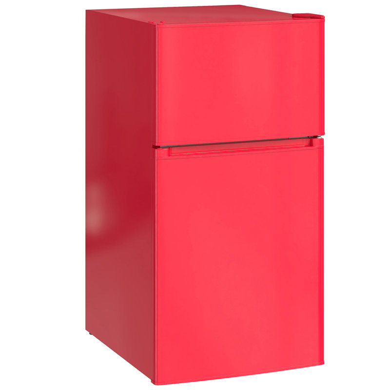Mini réfrigérateur 3,2 pi cu avec portes réversibles à tablette réglable