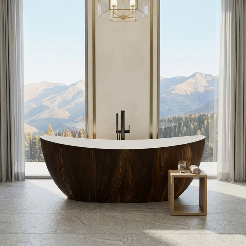 Baignoire autoportante 67 po