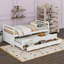  Lit de jour simple en bois avec 3 tiroirs de rangement, lit gigogne Makemson-1074629661