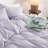 Bedsure 100% Washed Cotton Duvet Cover Queen Set - Minimalist Cotton Beding Set For All Season（set of 3）-106246591-125402759