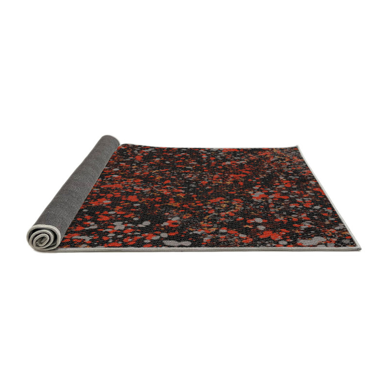 Riggleman Abstract Indoor Rug, Round 7'