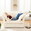Fauteuil de travail confortable avec fauteuil de luxe crème-2017124343-2017124347