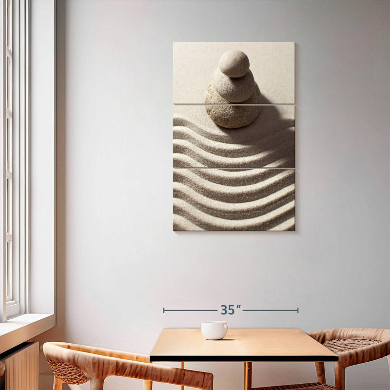 Zen, 57" H x 36" W