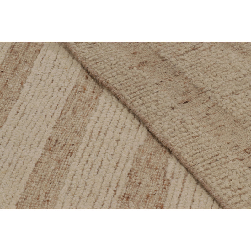 Modern One-of-a-Kind 12'5X16'3 Hand Knotted Area Rug
