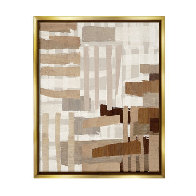 «Natural Hatched Hues» par Amber Sterling sur toile