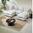 Spacious Chenille Sectional, Beige Upholstered U-shape Couch With Storage