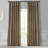 Solid Faux Silk Taffeta Rod Pocket Room Darkening Curtains for Bedroom & Living Room Curtains - Single Panel Drapes-1965220219-1937140435
