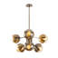 Lustre sphérique Spoutnik à 6 lumières Oakgrove-710624501-710624496