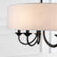 Lustre tambour unique à 5 lumières-964173085