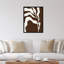 Retro Matisse Inspired Abstract Botanical 2 Brown-1552394915-1552394925