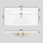 Meuble-lavabo classique 36 "avec lavabo en céramique-2133843767