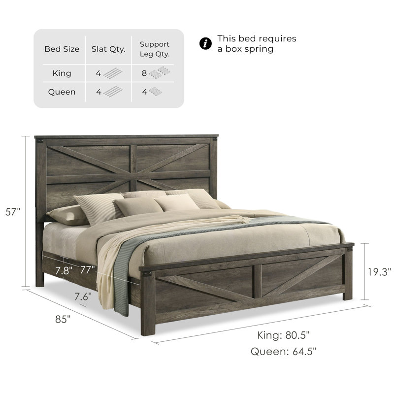 Carrizales Panel Bed, Queen