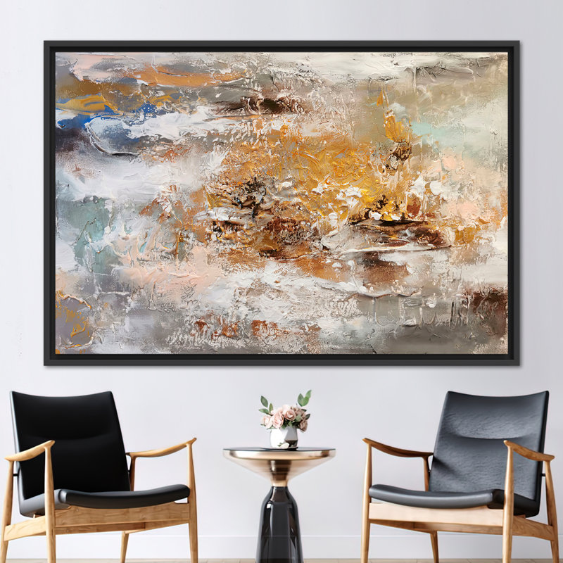 Print on Canvas, Framed Print without Mat, 20 cm H x 30 cm W, Black