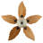 Emmabeth 52'' Ceiling Fan with Light Kit-224716328