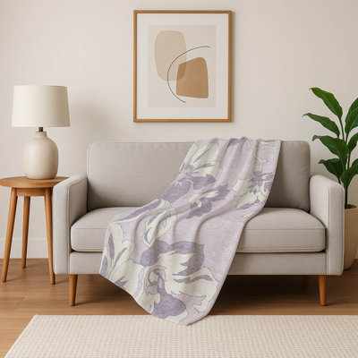 Jeté floral Sherpa ASB857 Addison
