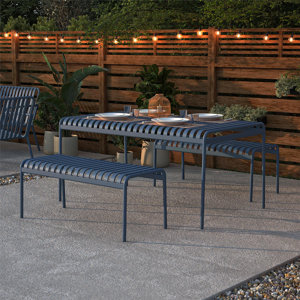 (incomplete)Ola 3-Piece Outdoor Table and Bench Set
