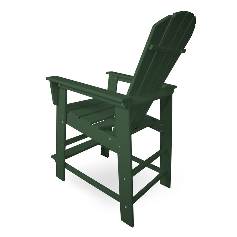 Chaise de comptoir POLYWOOD South Beach, Vert
