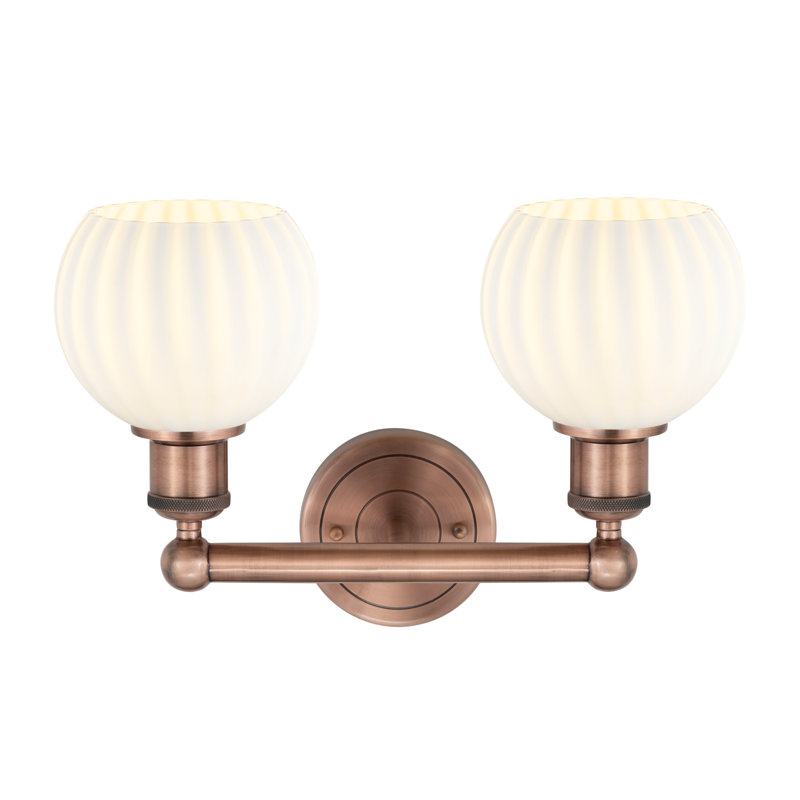 Bergvin 2 - Light Dimmable Vanity Light, Antique Copper