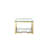 Juntunen Side Table In High Polish Gold - 20" H x 28" W x 28" D