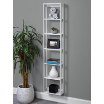 Latitude Run® 2 Tier Floating Corner Shelf-Black