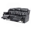 Canapé inclinable Glory Furniture Daria, noir-683491443