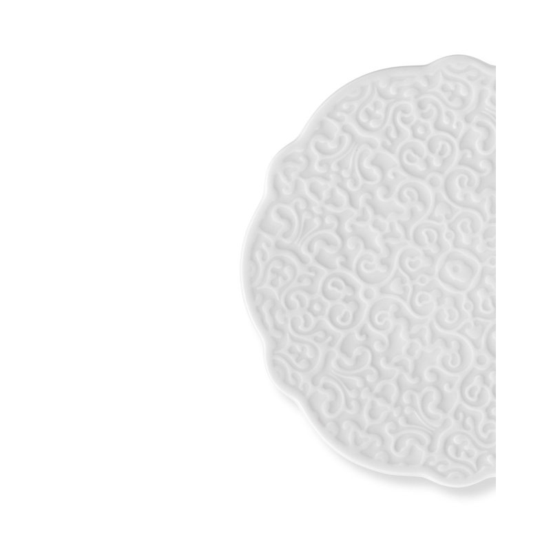 Dressed Porcelain Saucer
