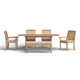 Summerton 84.5'' Rectangular 6 - Person Outdoor Dining Set with Cushions