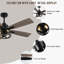 Ventilateur de plafond 52 pouces Farmhouse