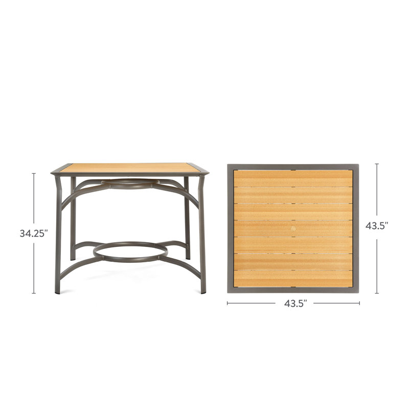Outdoor Square Dining Table