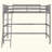 Solid Wood Loft Bed With Ladder