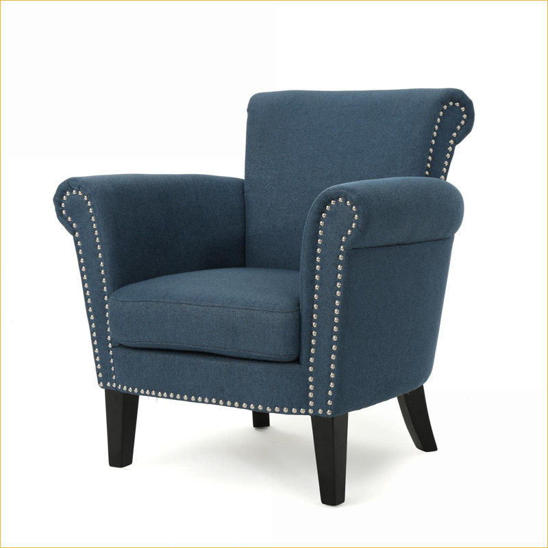 Fauteuil d'appoint rembourré confortable pour adultes, siège simple pour la chambre à coucher, plusieurs couleurs disponibles