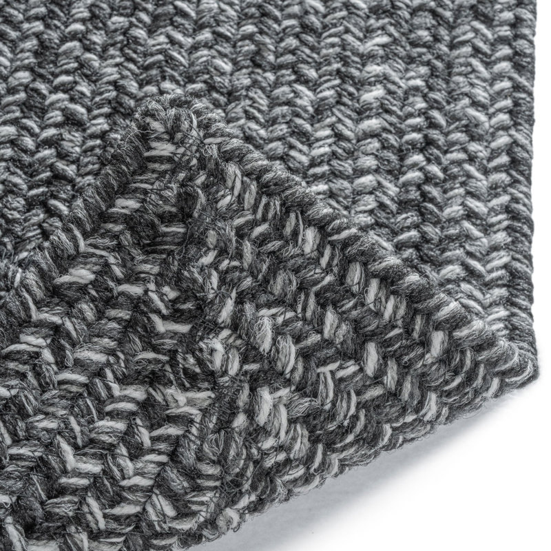 Windall Indoor / Outdoor Rug, Concentric Rectangle 9' 2" x 13' 2"