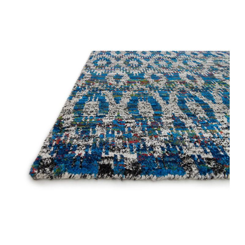 Morley Silk Ikat Indoor Rug, Rectangle 9'6" x 13'6"