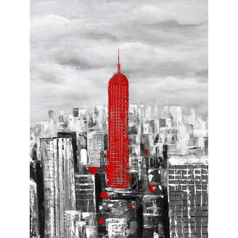 Empire State Building Duvet Cover | Industrial Home Decor