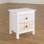 Delao 46cm W Solid Wood Bedside Table