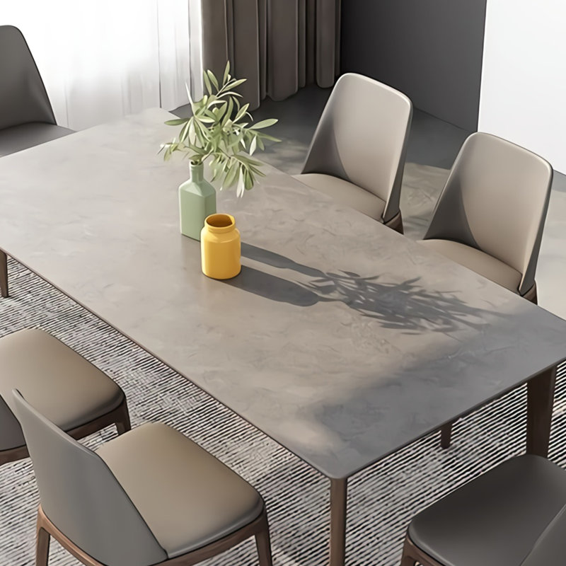 Table de salle à manger en bois massif Simple Rock Board