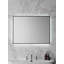 Square Beveled Lighted Mirror-1490476876