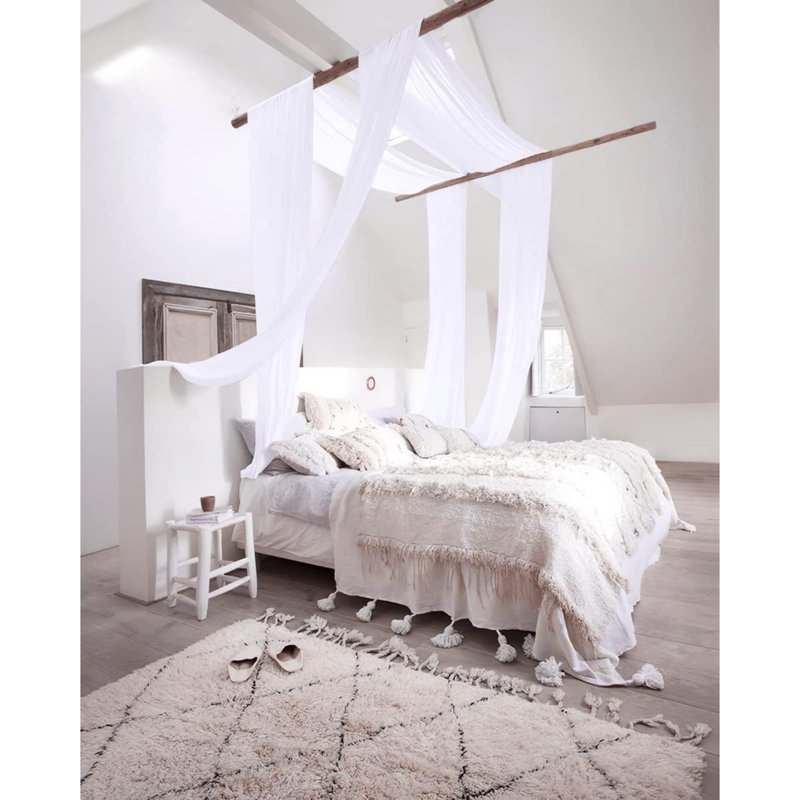 Rideau en polyester Coralena